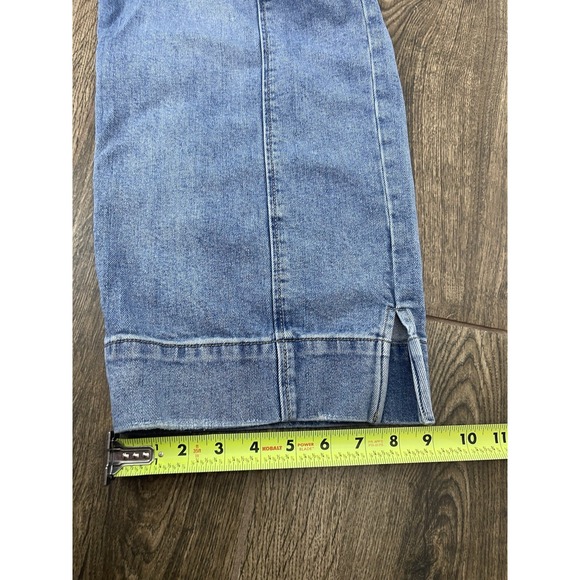 Dear John Jeans 30 Holly Straight Leg Medium Wash High Rise Utility Hem - Picture 13 of 13